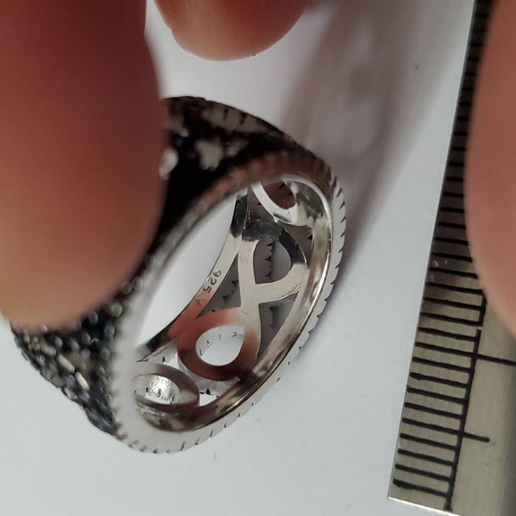 Sterling Silver 925 Spinel Ring - Picture 5 of 5